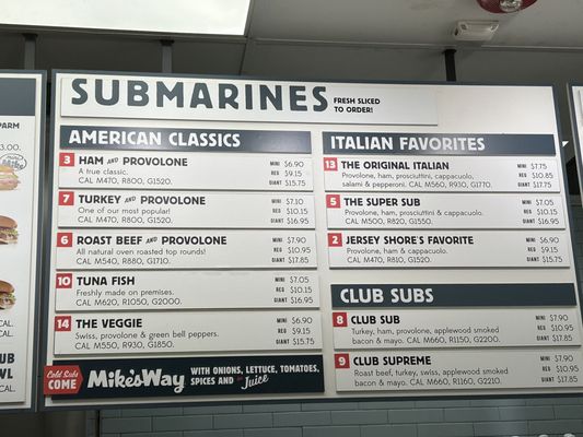 Menu photo 3 Jersey Mike's Subs San Mateo, CA Menu photo 3 Jersey Mike's Subs San Mateo, CA