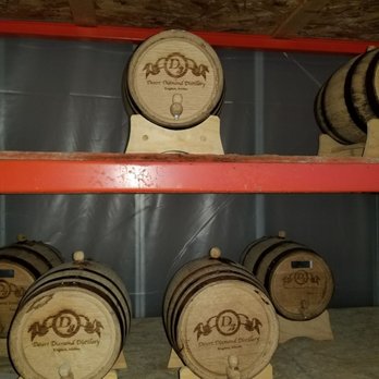 Desert Diamond Distillery - Cute little barrels. - Distilleries Near Me - Kingman, Arizona
