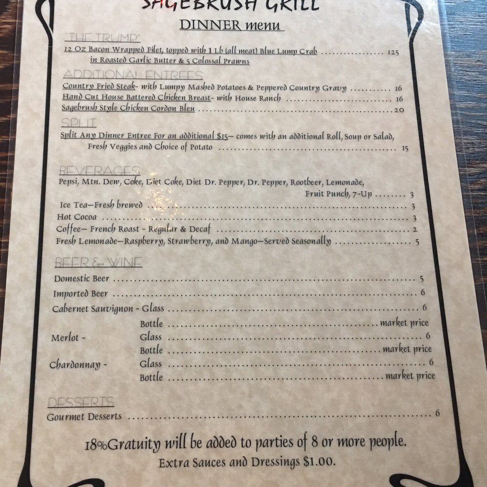 Sagebrush Grill - Seafood Near Me - Richfield, Utah Sagebrush Grill - Seafood Near Me - Richfield, Utah