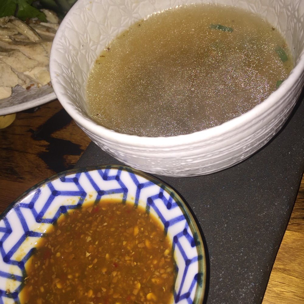 BangPop - Chicken broth and nam jim khao - Thai Near Me - Melbourne, VIC