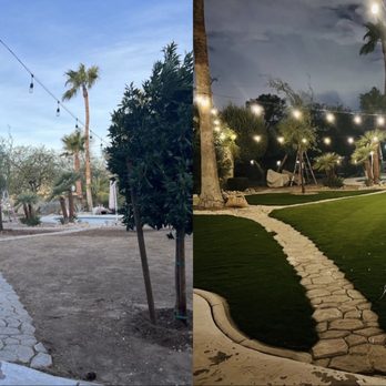 Las Vegas Artificial Lawns - Before and after of the artificial turf - Artificial Turf Near Me - Las Vegas, Nevada Las Vegas Artificial Lawns - Before and after of the artificial turf - Artificial Turf Near Me - Las Vegas, Nevada