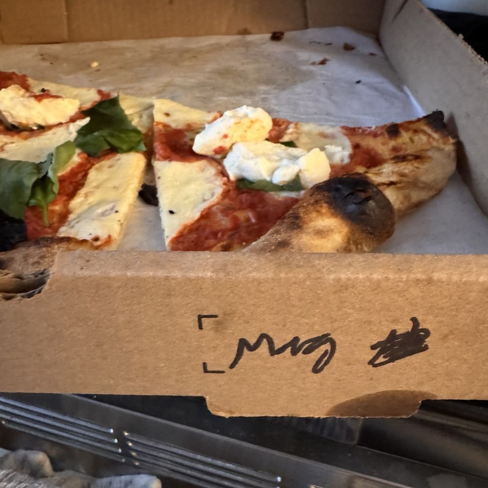 HillCrust Pizza - Box says this is a margherita pizza - Cheesesteaks Near Me - San Diego, California