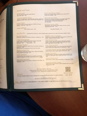 Menu photo 5 Cape Charles Coffee House Cape Charles, VA