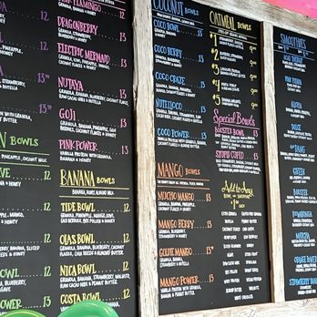 Playa Bowls - Menu - Coffee & Tea Near Me - Loveland, Ohio