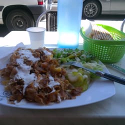 Le Tacos de Grenoble - Une assiette bien genereuse au soleil ))