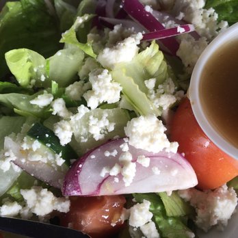 Zeta's Grill - Only fresh ingredients in this Greek Salad and the tomatoes actually tasted garden grown. - Mediterranean Near Me - Avondale, Arizona