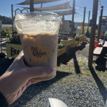Bee Coffee - Small Iced Gingerbread Latte at Bee Coffee! Delicious! - Coffee & Tea Near Me - Land O Lakes, Florida