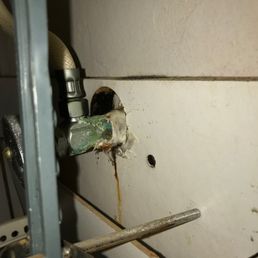 InsideOut Inspections Plus - When I found the leak because I put my hand in water inside my master bedroom - Home Inspectors Near Me - Temperance, Michigan