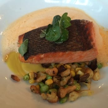 Prospect - Crispy Skin Local King Salmon - New American Near Me - San Francisco, California Prospect - Crispy Skin Local King Salmon - New American Near Me - San Francisco, California