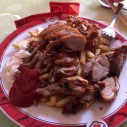 Asia Snack - Kinderteller (Ente mit Extrawunsch Pommes)