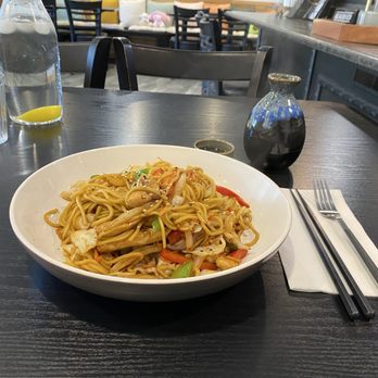 Sushi Maru - Chicken yaki soba. - Sushi Bars Near Me - Bedford, Nova Scotia