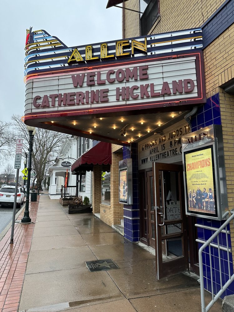 The Allen Theatre and Salamander Bookstore Cafe  Logo