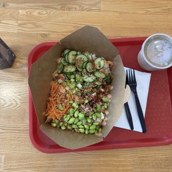 Poki Bomb - Poki Bowl with 2 Scoops Protein - Japanese Near Me - El Monte, California Poki Bomb - Poki Bowl with 2 Scoops Protein - Japanese Near Me - El Monte, California