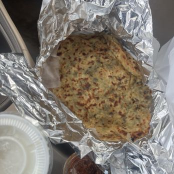 SK Sweets Distributor - Aloo paratha and a masala dosa not pictured but SO GOOD - Desserts Near Me - South Ozone Park, New York