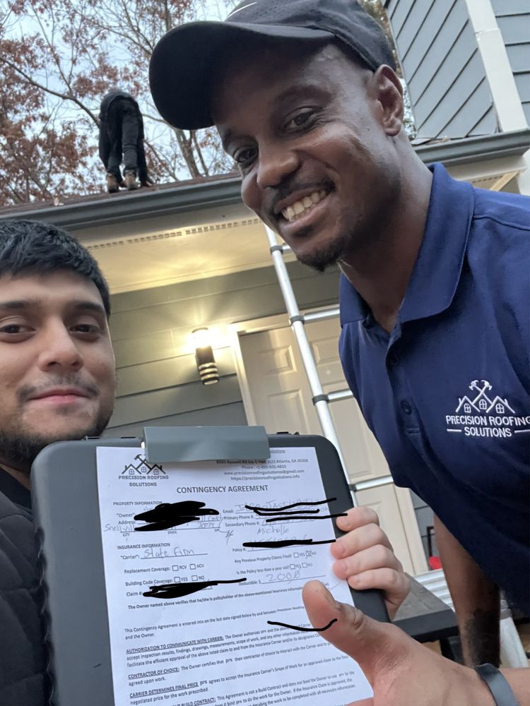 Slide of Precision Roofing Solutions