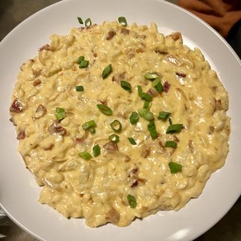 Bier Distillery - "Mac" and Cheese... double thumbs up from my daughter. - Cocktail Bars Near Me - Comstock Park, Michigan