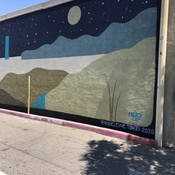 Rural Landscape mural - View from right side