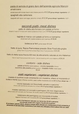 Menu photo 6 Est Artigiani del Gusto Rome, RM