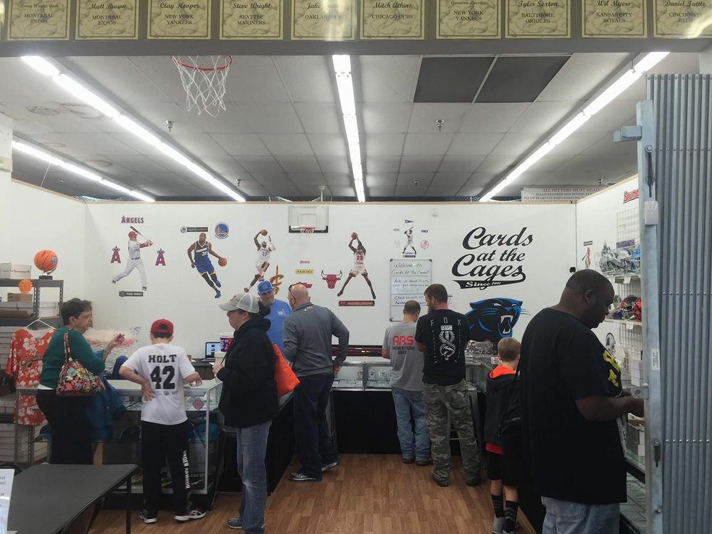 CARDS AT THE CAGES Updated October 2024 3917 W Gate City Blvd