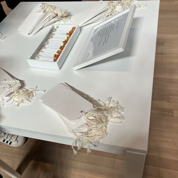 Park Avenue Armory - Table with paper and pencils - Performing Arts Near Me - New York, New York Park Avenue Armory - Table with paper and pencils - Performing Arts Near Me - New York, New York