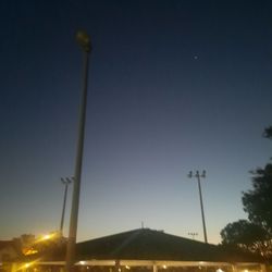 Osprey Park - Dark Outside But Playground And Basketball Court Lights Aren't On