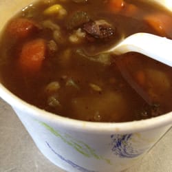 Emils News - Beef barley soup