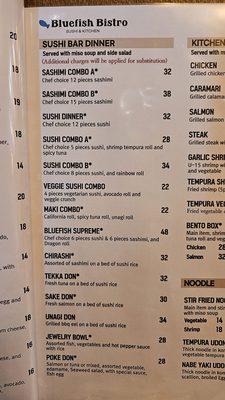 Menu photo 2 Bluefish Bistro Arlington, VA
