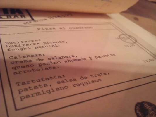 Menu photo 4 Bestia Madrid, M Menu photo 4 Bestia Madrid, M