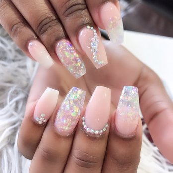 Quality Nails & Spa - Full set! Ombré - Nail Salons Near Me - Long Beach, California