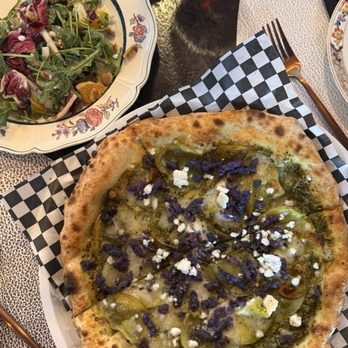 Mangiafoglie - Potato pesto pizza - Pizza Near Me - Long Beach, California Mangiafoglie - Potato pesto pizza - Pizza Near Me - Long Beach, California