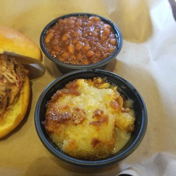 Mission BBQ - Delicious Peach Cobbler and Baked Beans - Barbeque Near Me - Brandon, Florida Mission BBQ - Delicious Peach Cobbler and Baked Beans - Barbeque Near Me - Brandon, Florida