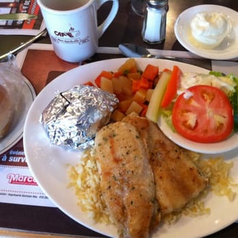 Le Chavigny - Filet de merlu argenté - Hotels Near Me - Deschambault, Quebec