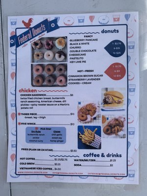 Menu photo 2 Federal Donuts North Philadelphia, PA Menu photo 2 Federal Donuts North Philadelphia, PA