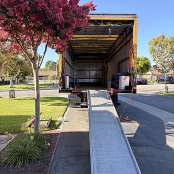 Dragon Moving - Empty truck at my new place - Movers Near Me - Anaheim, California