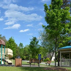 Walter Henderson Park - Grandkids love this place as does Lexi the Corgi enjoy a nice stroll through the part ... that is if the squirrels would not tease him