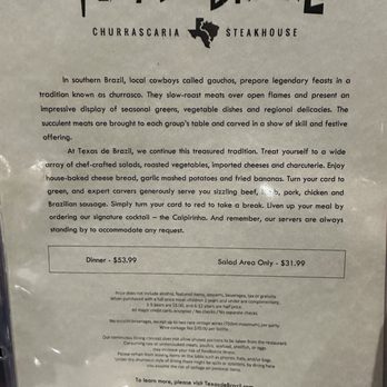 Texas de Brazil - San Antonio - Menu 6/2024 - Brazilian Near Me - San Antonio, Texas Texas de Brazil - San Antonio - Menu 6/2024 - Brazilian Near Me - San Antonio, Texas
