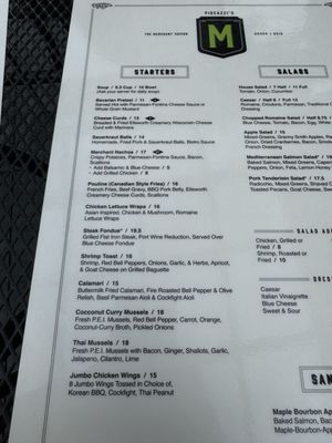 Menu photo 5 Merchant Tavern Akron, OH