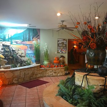 Casa De Benavidez - Beautiful entry way of Casa de Benavidez Restaurant (decorated for Harvest time) - Mexican Near Me - Albuquerque, New Mexico