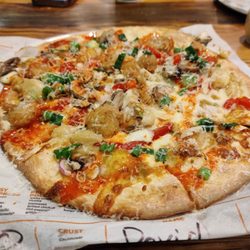 LIT Pizza - Prairieville - PotM is fried shrimp etouffee pizza!