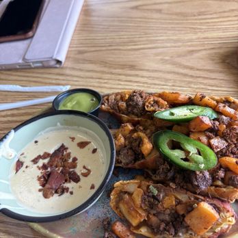 Buenos Dias - Breakfast eggrolls - Salvadoran Near Me - Houston, Texas