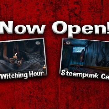 Escape Room Zone Canton - Witching Hour and Kraken Steampunk Casino are now open! - Escape Games Near Me - Canton, Michigan Escape Room Zone Canton - Witching Hour and Kraken Steampunk Casino are now open! - Escape Games Near Me - Canton, Michigan