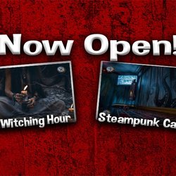 Escape Room Zone Canton - Witching Hour and Kraken Steampunk Casino are now open!