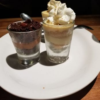 Cheddar's Scratch Kitchen - Dessert shooters - Comfort Food Near Me - Coralville, Iowa