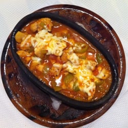 Altın Balık Fish House - Chicken casserole, served with rice and fries