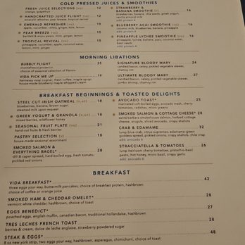Vida - Menu - American Near Me - Las Vegas, Nevada Vida - Menu - American Near Me - Las Vegas, Nevada