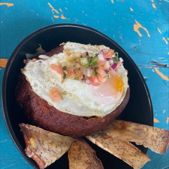 República de Sorongo - a fried egg in a bread bowl - Bars Near Me - Cabo Rojo, Puerto Rico República de Sorongo - a fried egg in a bread bowl - Bars Near Me - Cabo Rojo, Puerto Rico