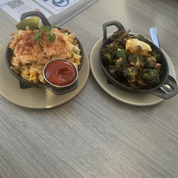 Danville Brewing - Elote fries and Brussel sprouts - Breweries Near Me - Danville, California Danville Brewing - Elote fries and Brussel sprouts - Breweries Near Me - Danville, California