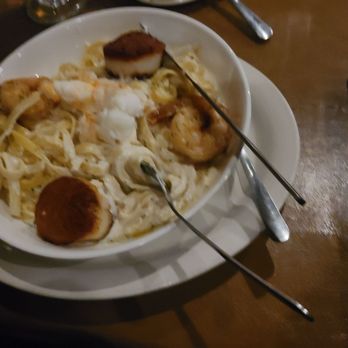 Fredrick's Supper Club - Seafood Alfredo. - Supper Clubs Near Me - Milton, Wisconsin Fredrick's Supper Club - Seafood Alfredo. - Supper Clubs Near Me - Milton, Wisconsin