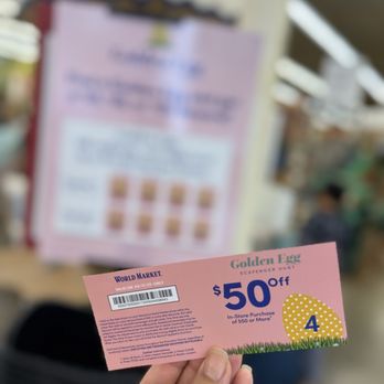 World Market - Found the 4th egg within 4 mins of opening 4.17.25 - Furniture Stores Near Me - Brea, California