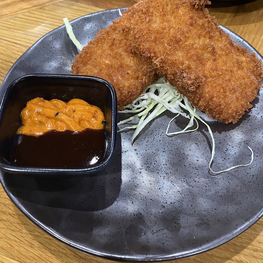 Konfucious Eats - Spam Korroke. Spam breaded and fried. Delicious - Ramen Near Me - Modesto, California Konfucious Eats - Spam Korroke. Spam breaded and fried. Delicious - Ramen Near Me - Modesto, California